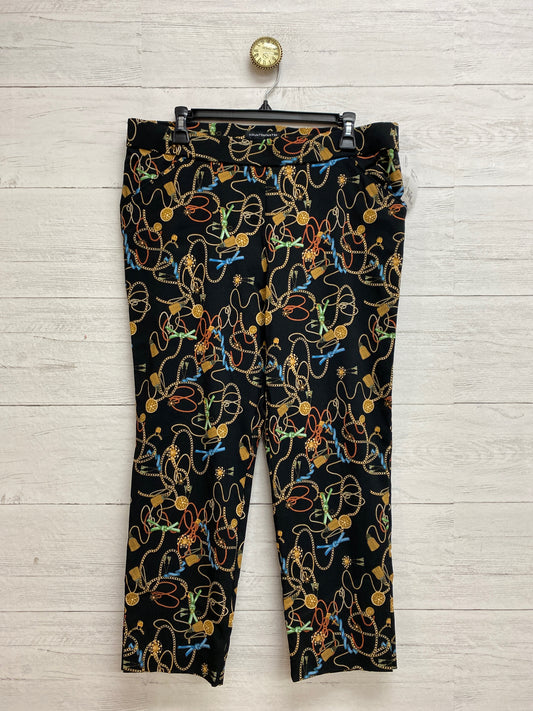 Size 14P counterparts Black/Gold Pants