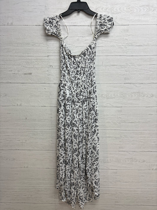Size S SUGAR & CREAM White/Black Rompers