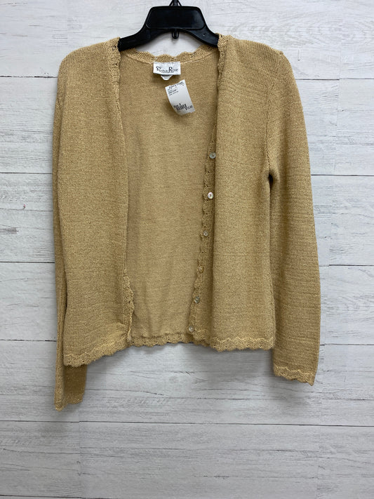 Size S REBA ROSE Gold Sweater