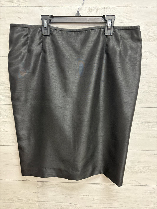 Size 16 Le Suit Black Skirt