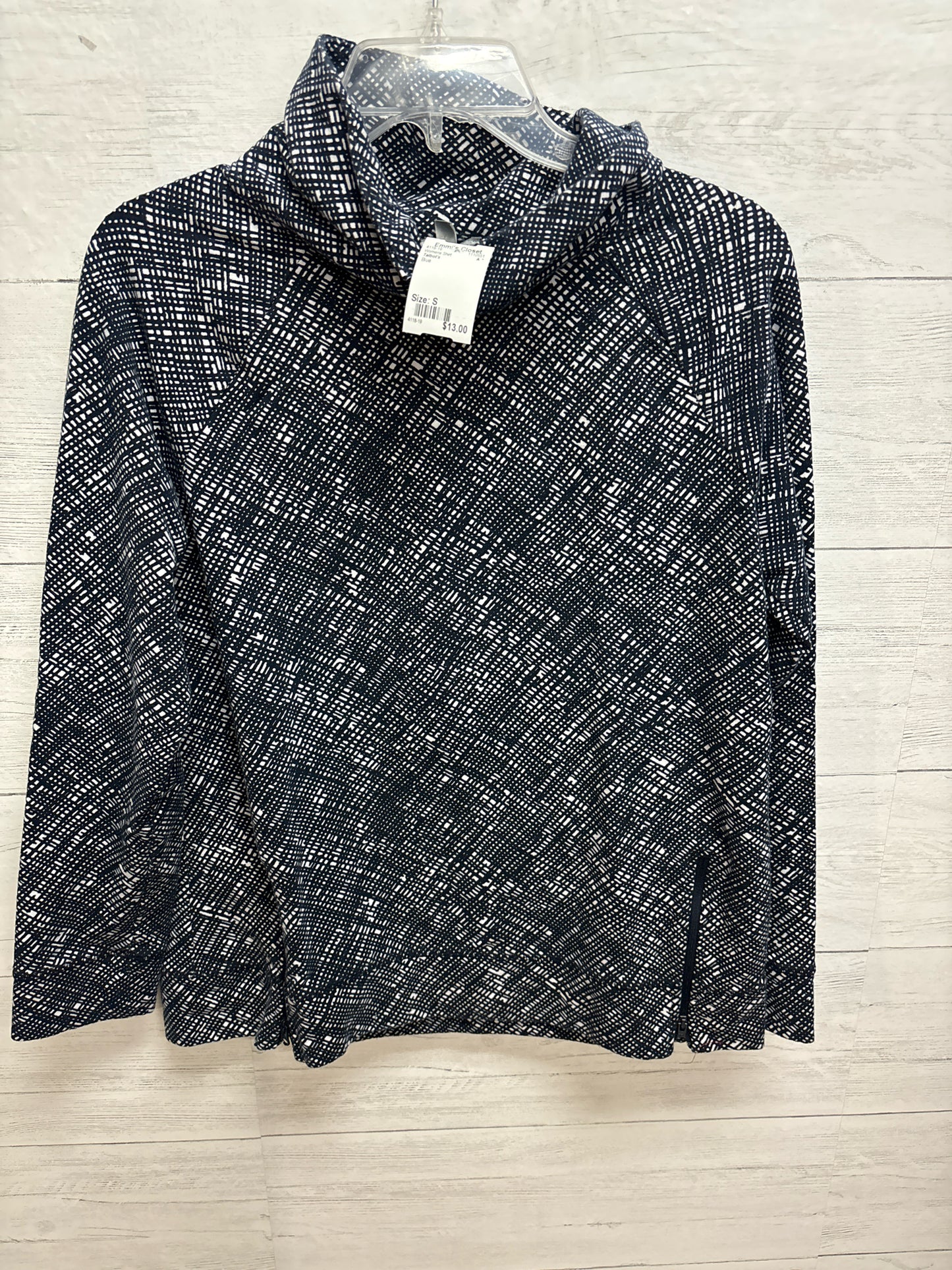 Size S Talbot's Blue Womens Shirt