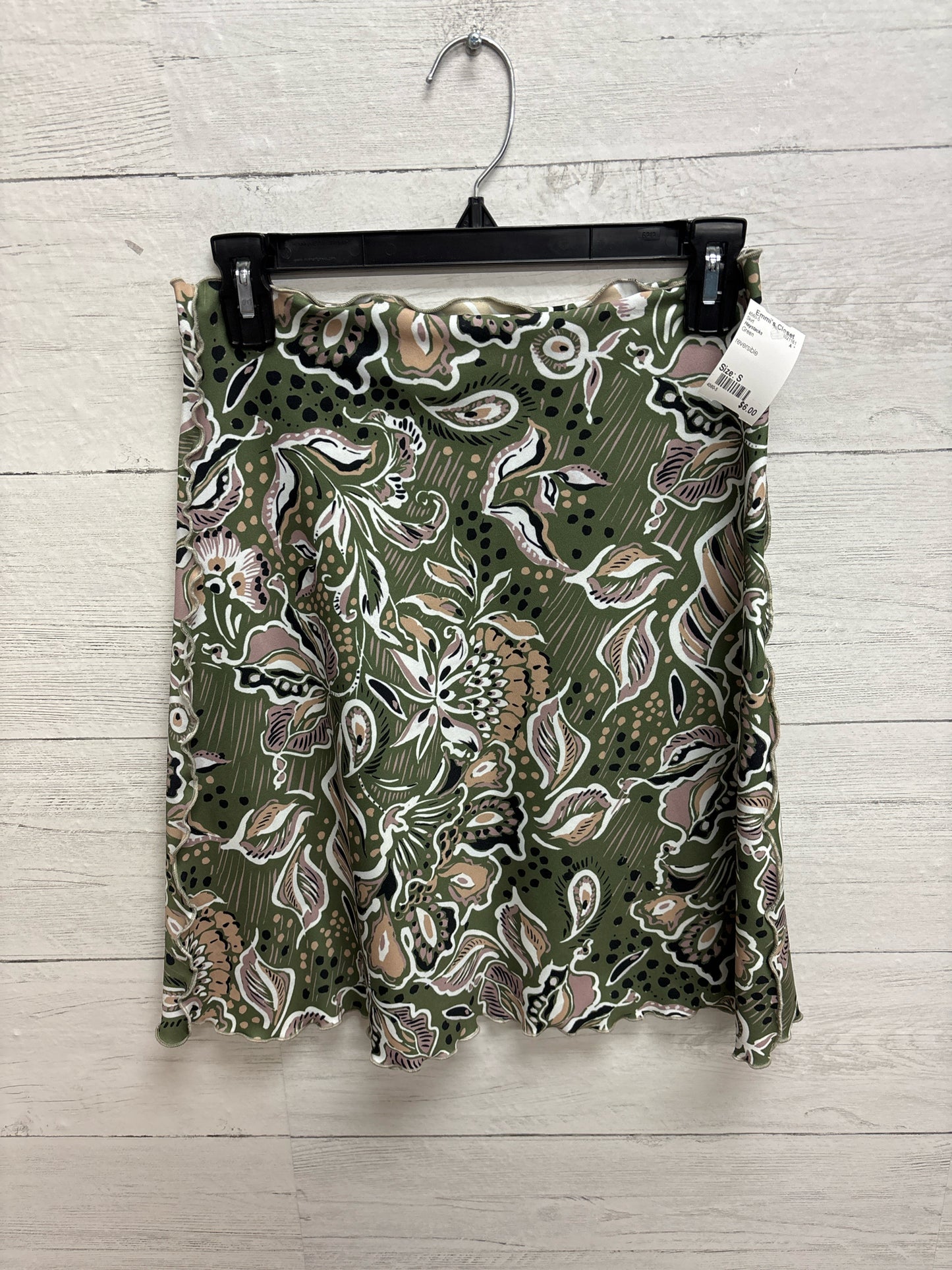 Size S Haystacks Green Skirt