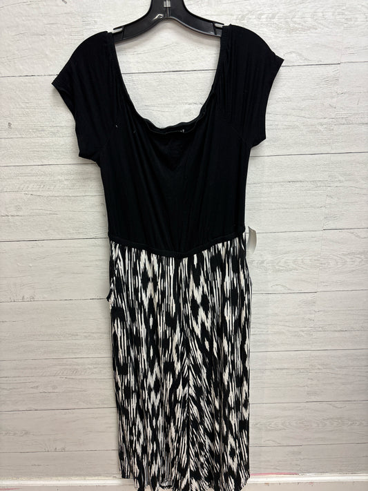 Size L Torrid Black/White Dress