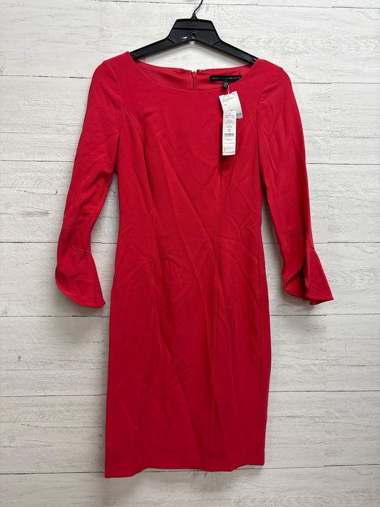 Size 00 WhiteHouseBlkMarket Red Dress