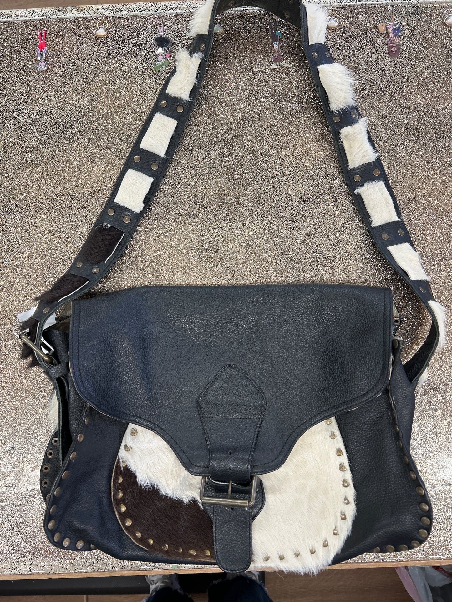 HIP STIRR Black/White Purse