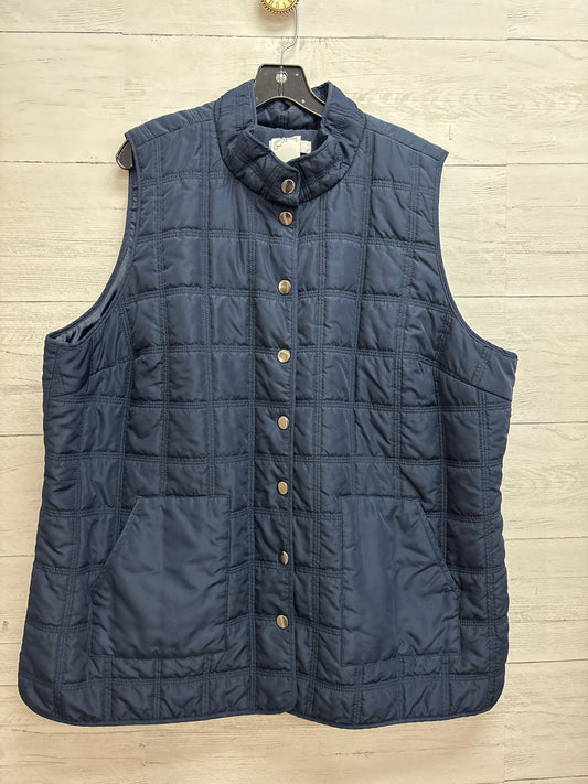 Size 3X CJ Banks Navy Vest