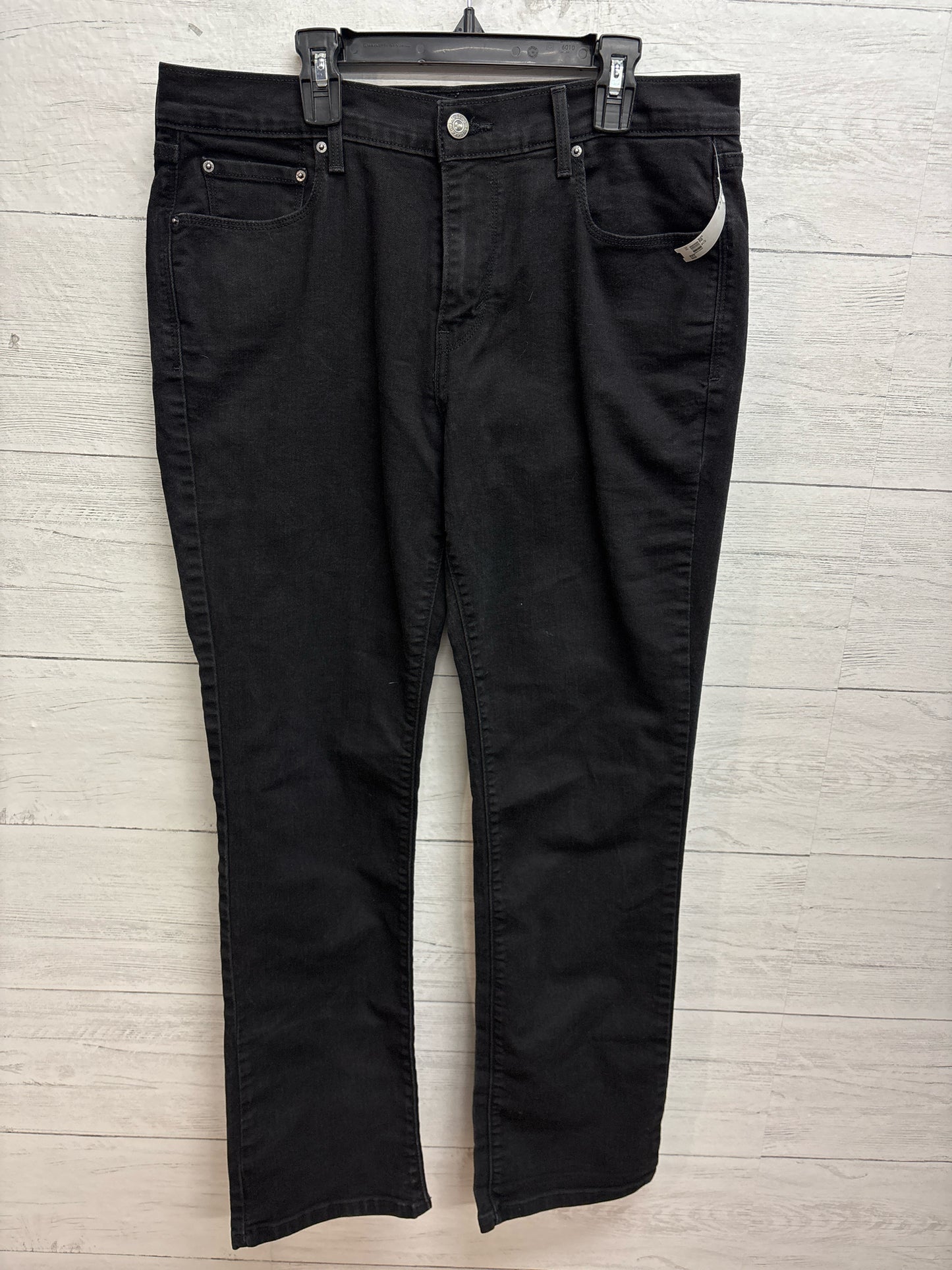 Size 12 Levi's Black Womens Jeans