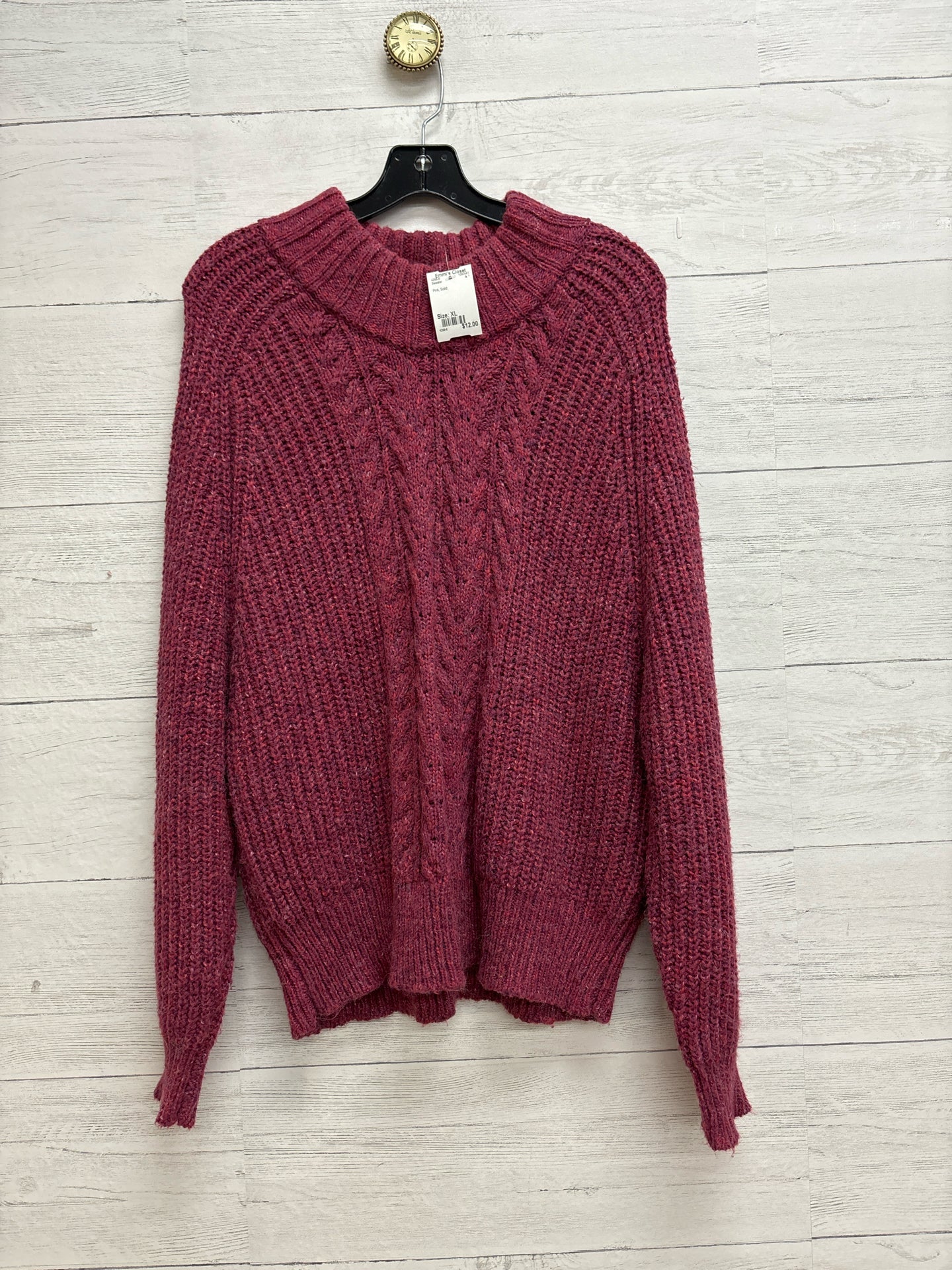 Size XL Pink Sweater