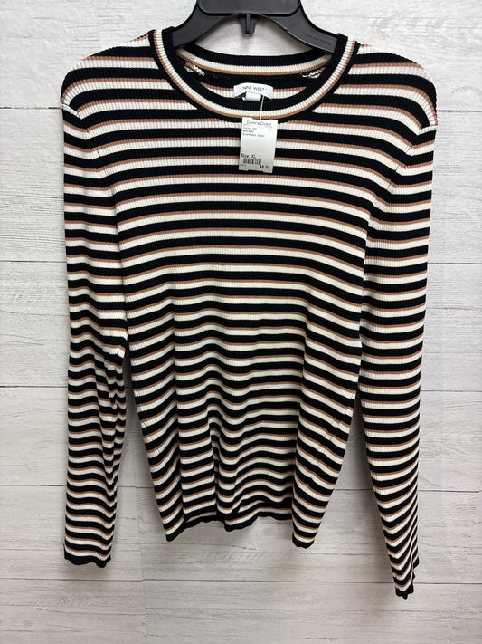 Size XL Nine West Brown/black Womens Shirt