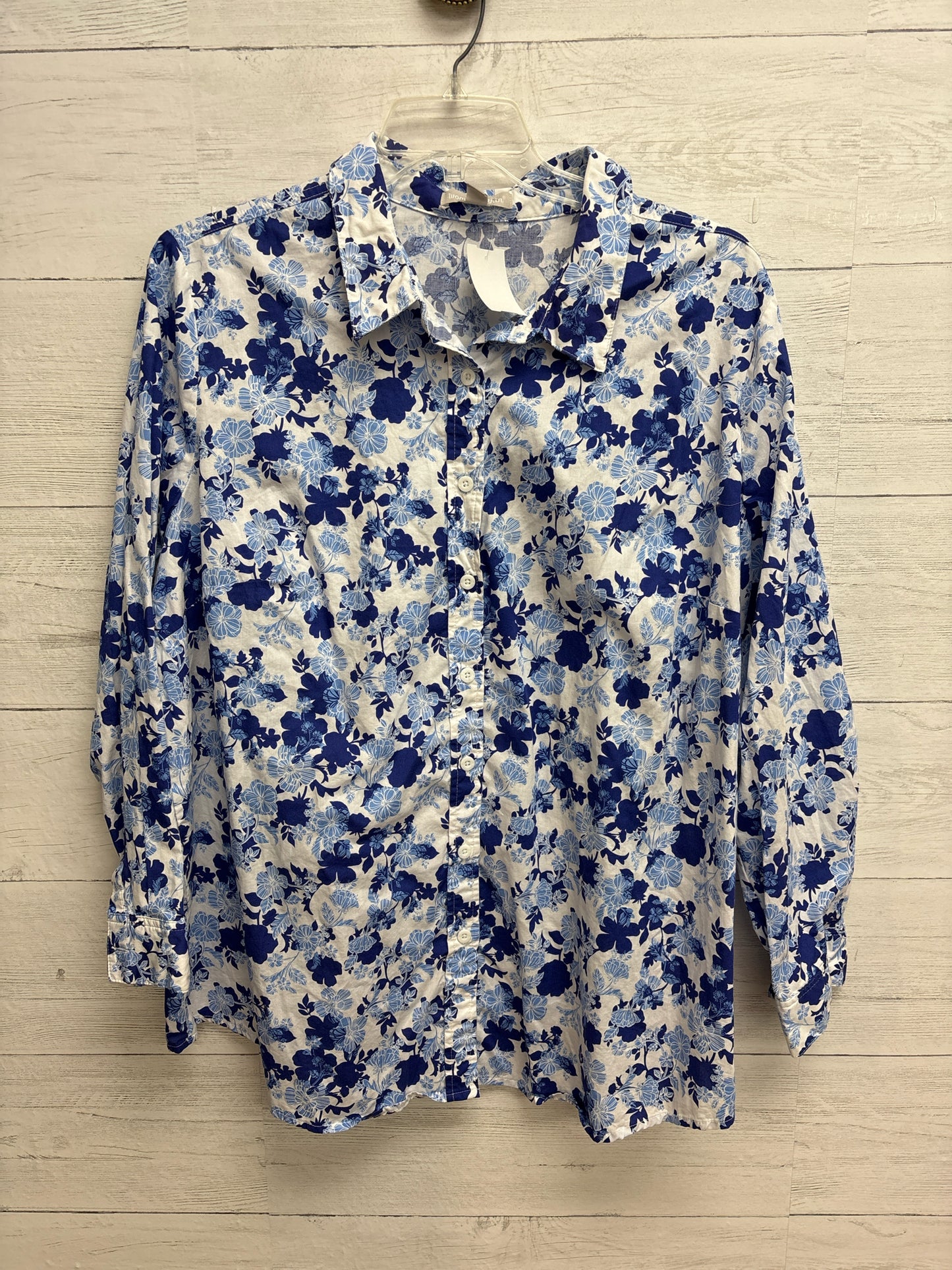 Size 2X Women Within Blue Womens Shirt
