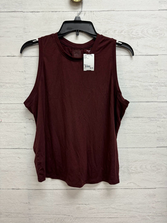 Size L Old Navy maroon Tank Top