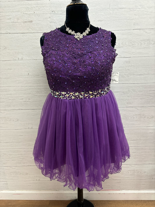 Size 20 Purple Gown