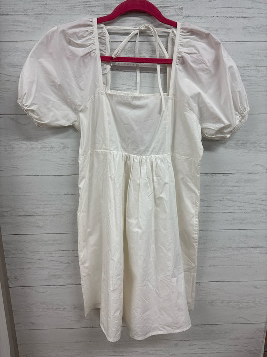 Size S Draper Dreams White Dress