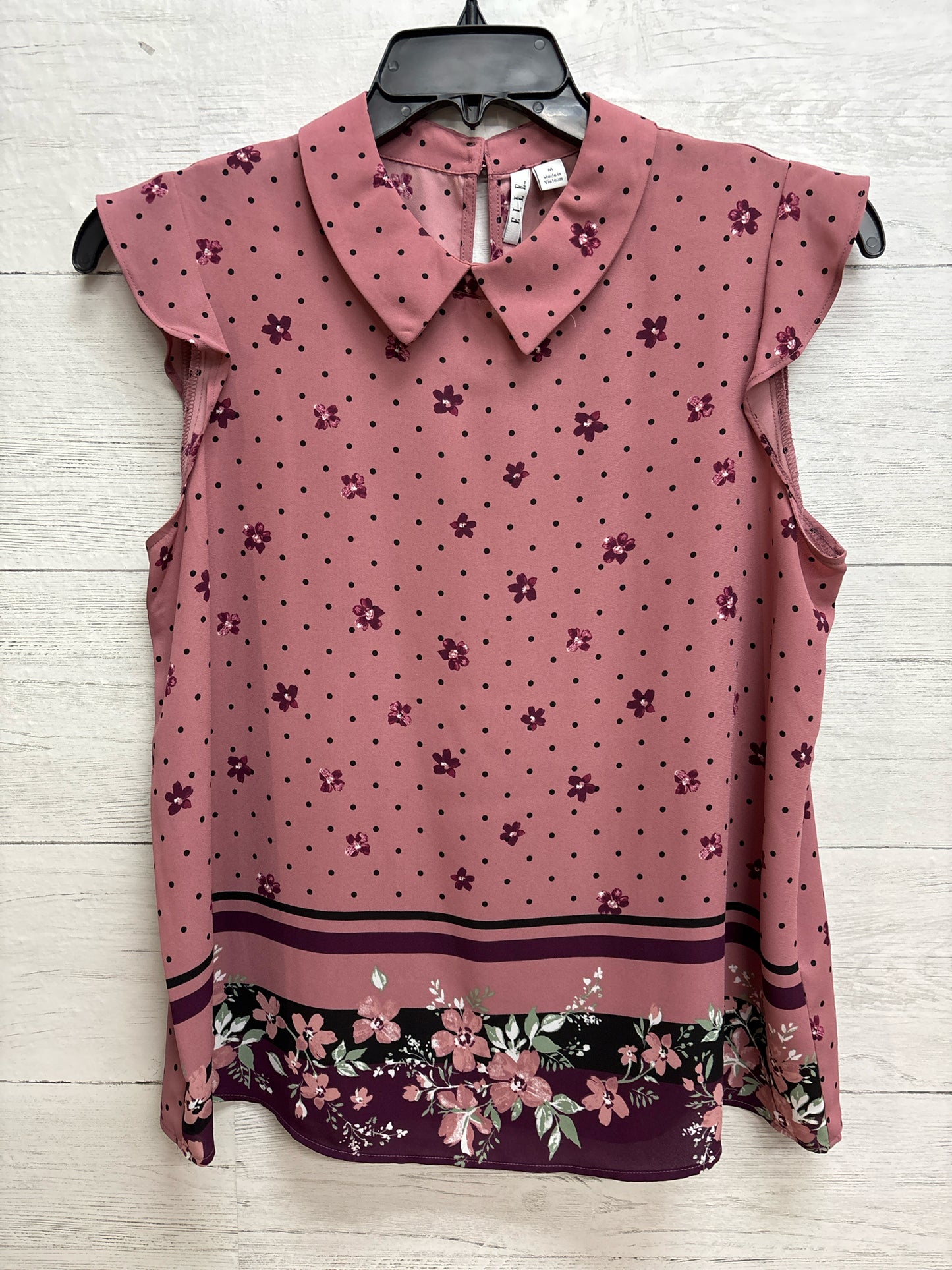 Size M Elle Pink Womens Shirt