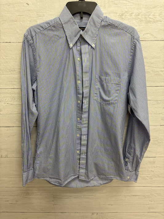 Size L Club Room Blue/White Mens Shirt