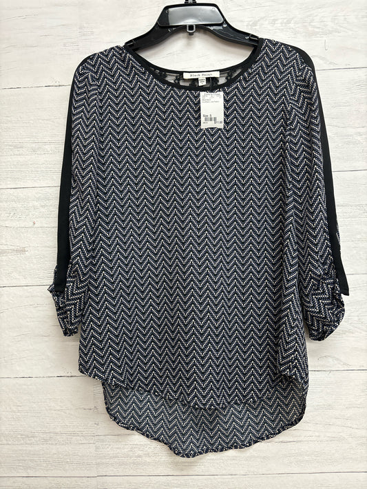 Size S Black Rainn blue/black Shirt