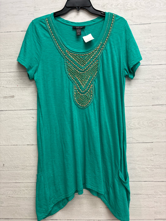 Size L Style  & Co Green Dress