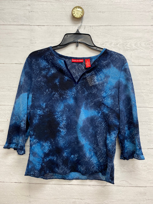 Size plus size one size Gloria Vanderbilt Blue Shirt