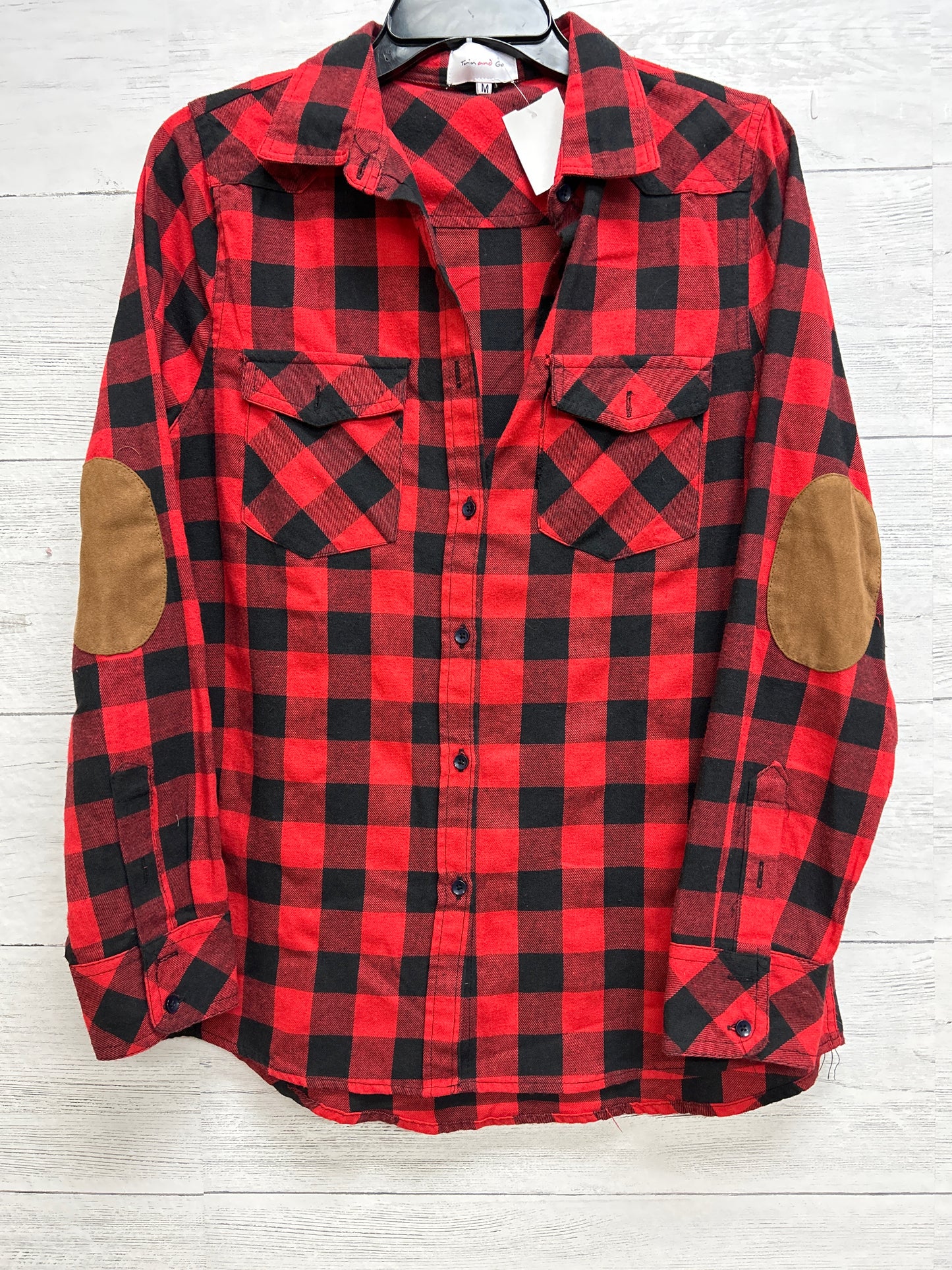 Size M Red/black Shirt