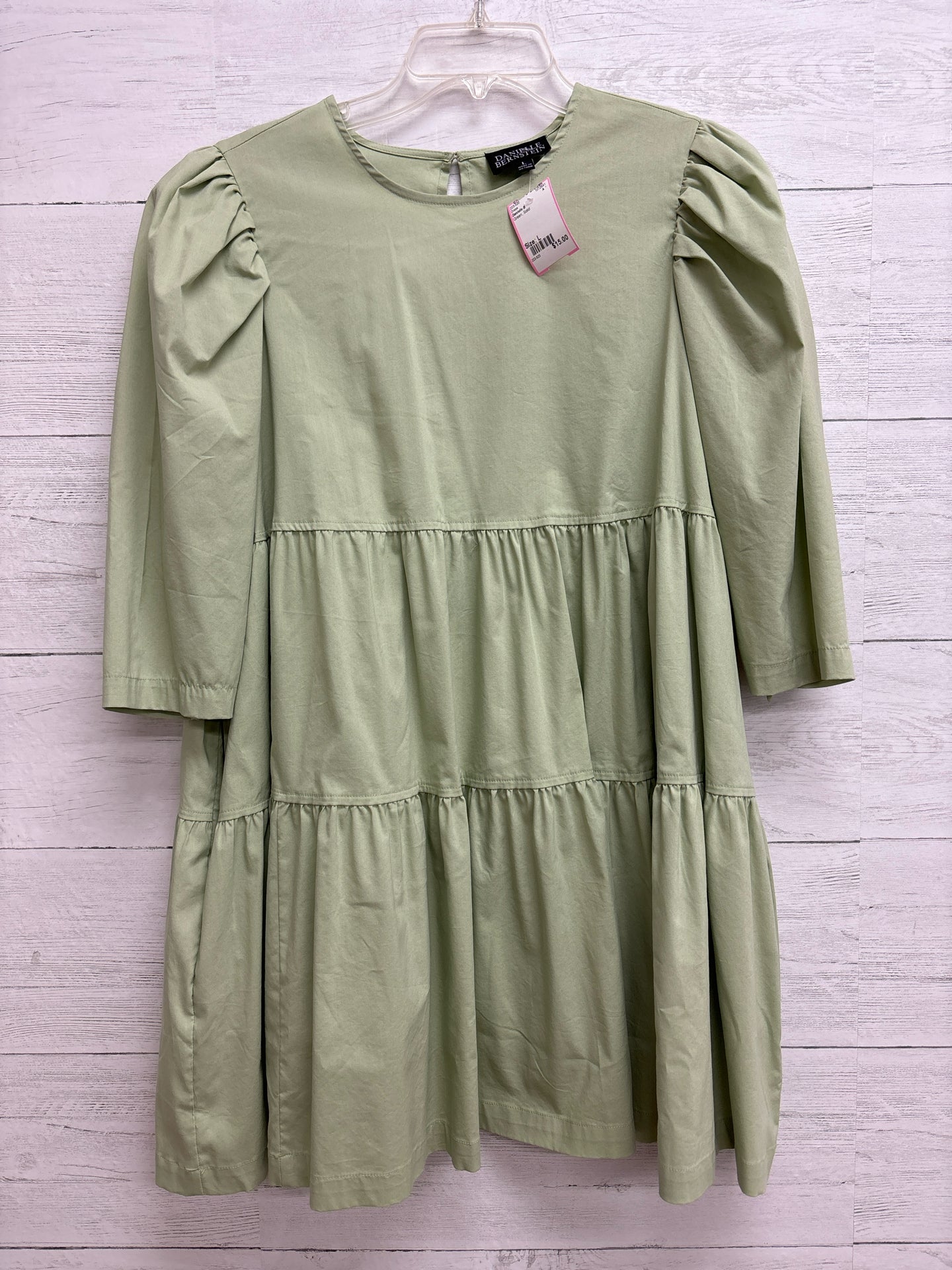 Size L Danielle B Green Dress