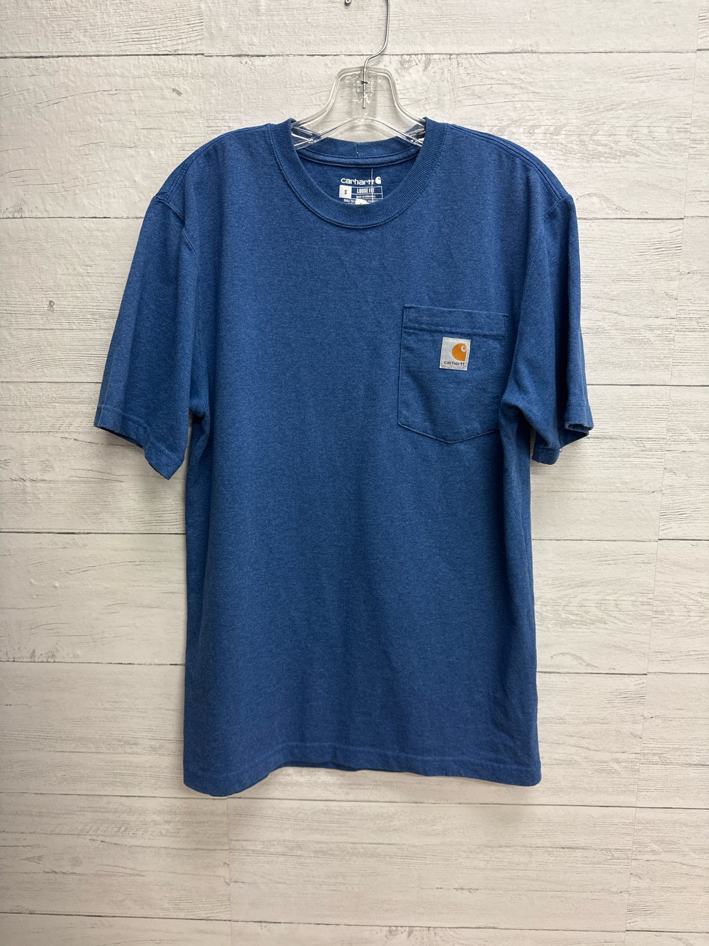 Size S Carhartt Blue Mens Shirt