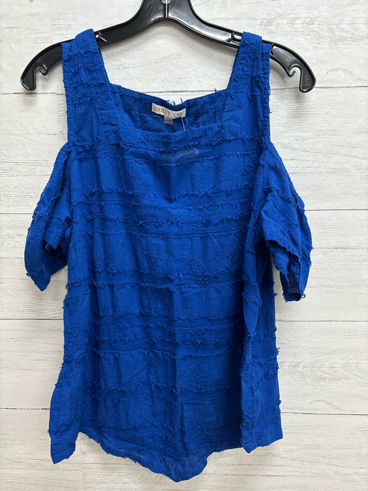Size XL HAILEY LYN Blue Shirt