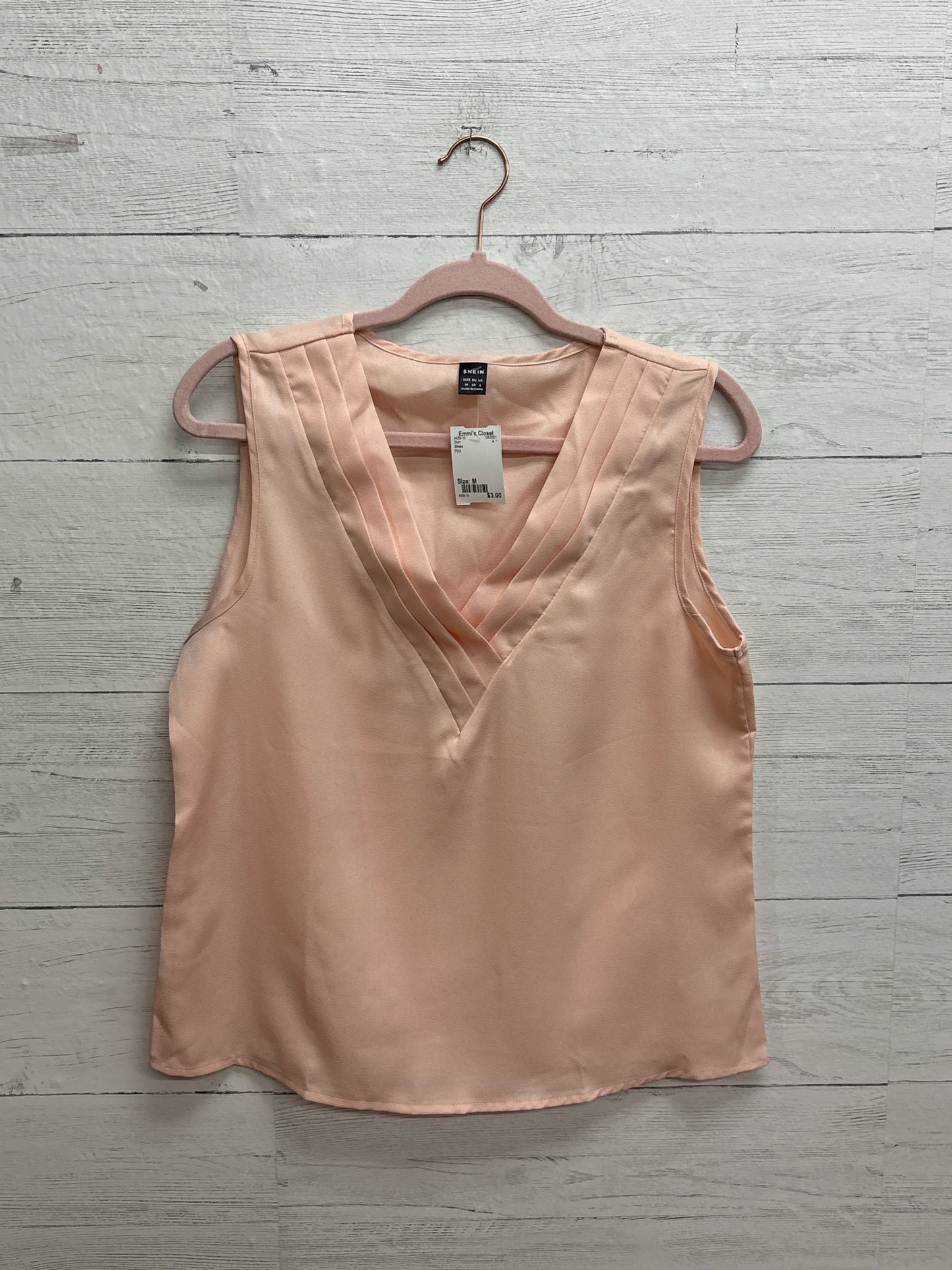 Size M Shein Pink Shirt