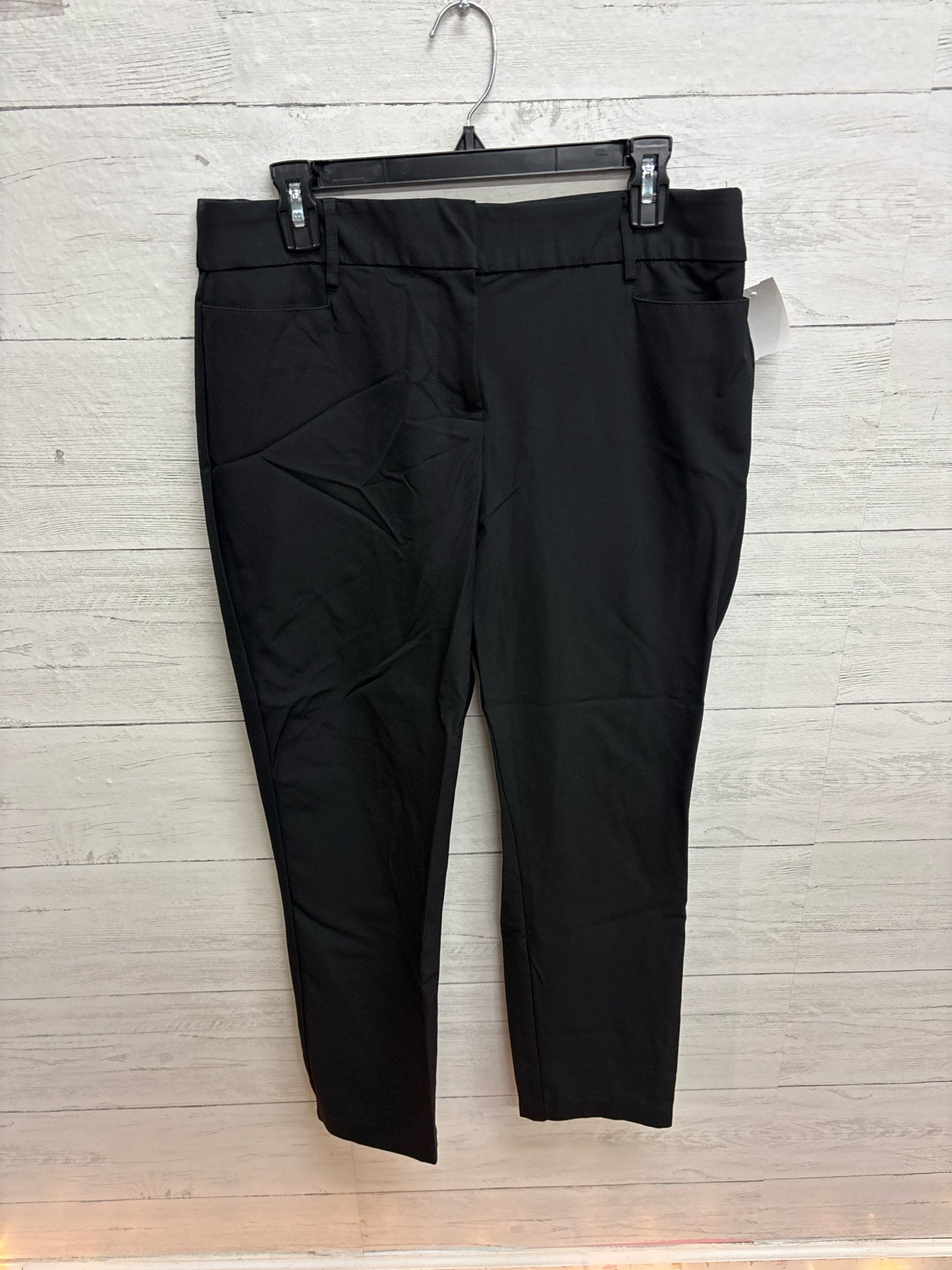 Size L OPHELIA ROE Black Womens Dresspants