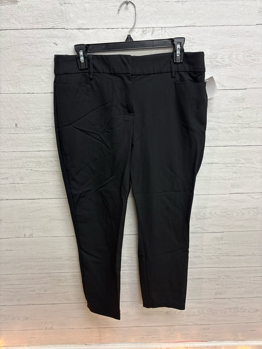 Size L OPHELIA ROE Black Womens Dresspants