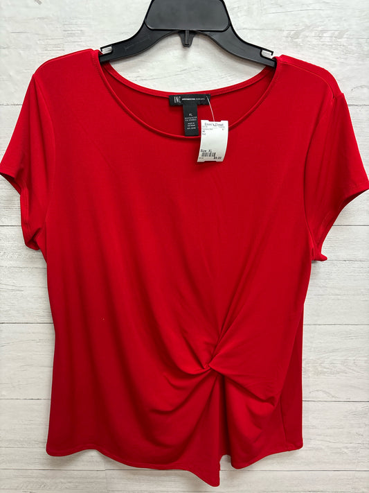 Size XL INC Red Womens Shirt