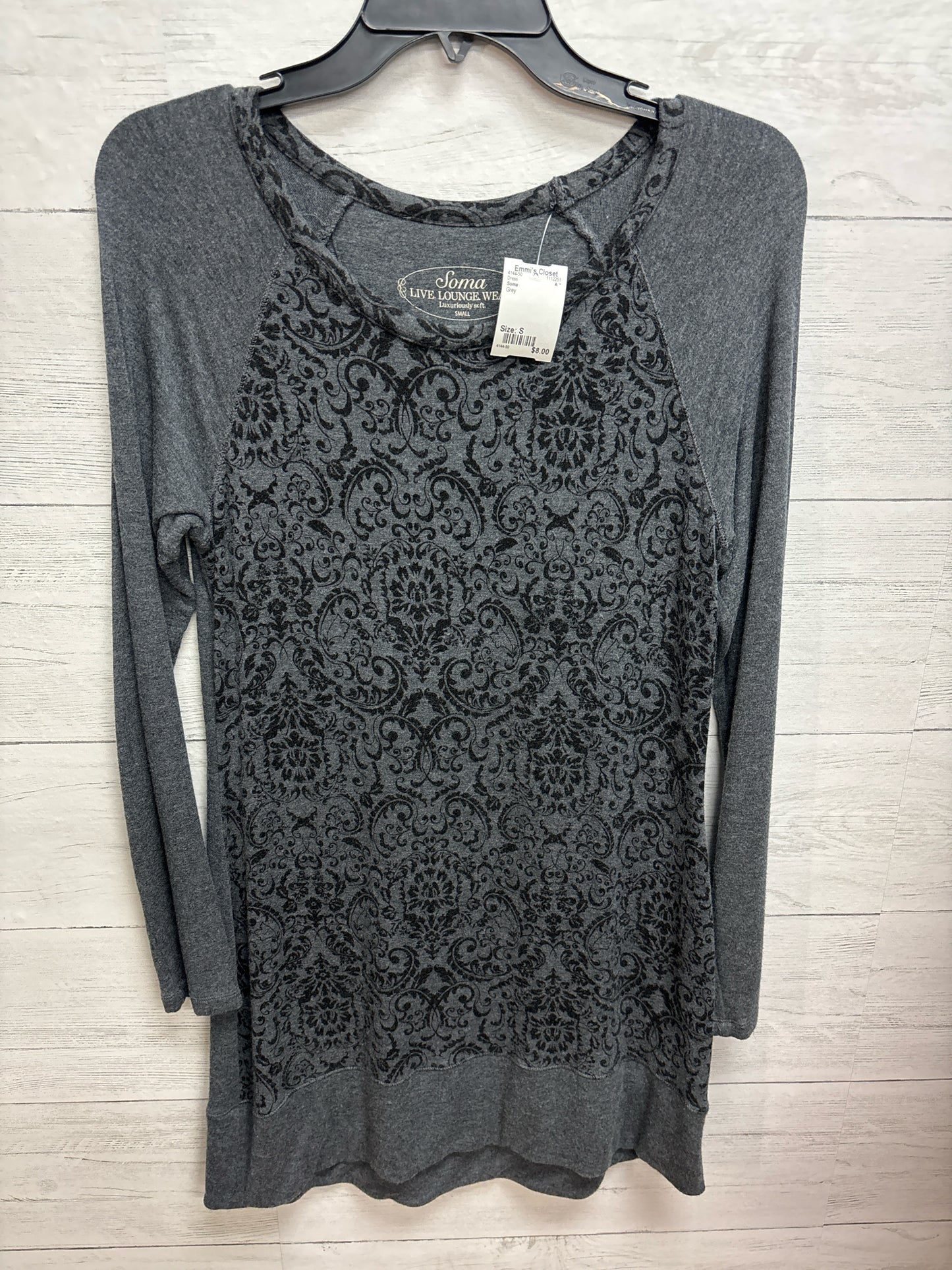 Size S Soma Grey Dress