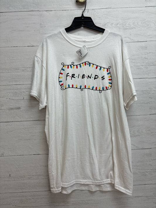 Size L Friends White Shirt