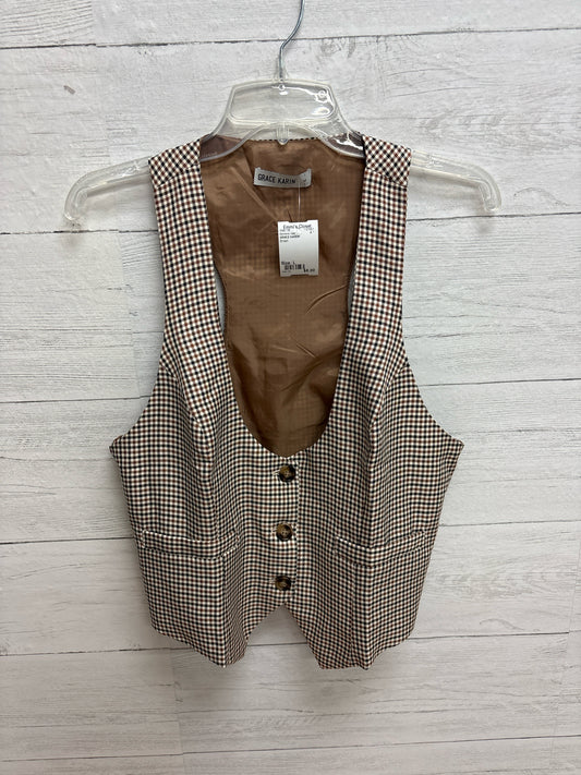 Size L GRACE KAREN Brown Womens Vest