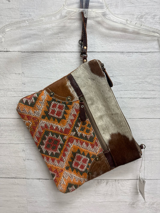 Myra Bag Brown/Orange Purse