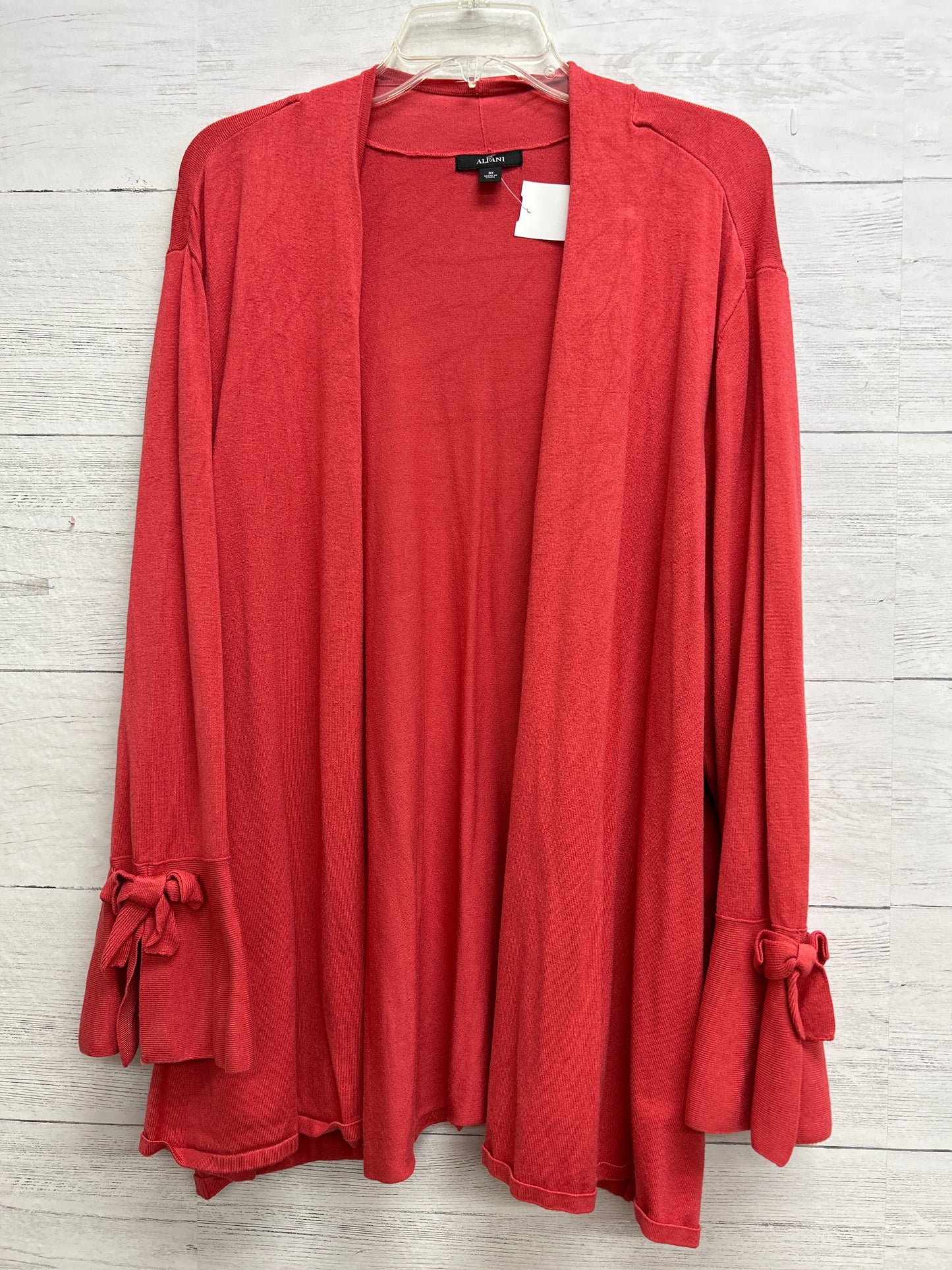 Size 3X Alfani Coral Cardigan