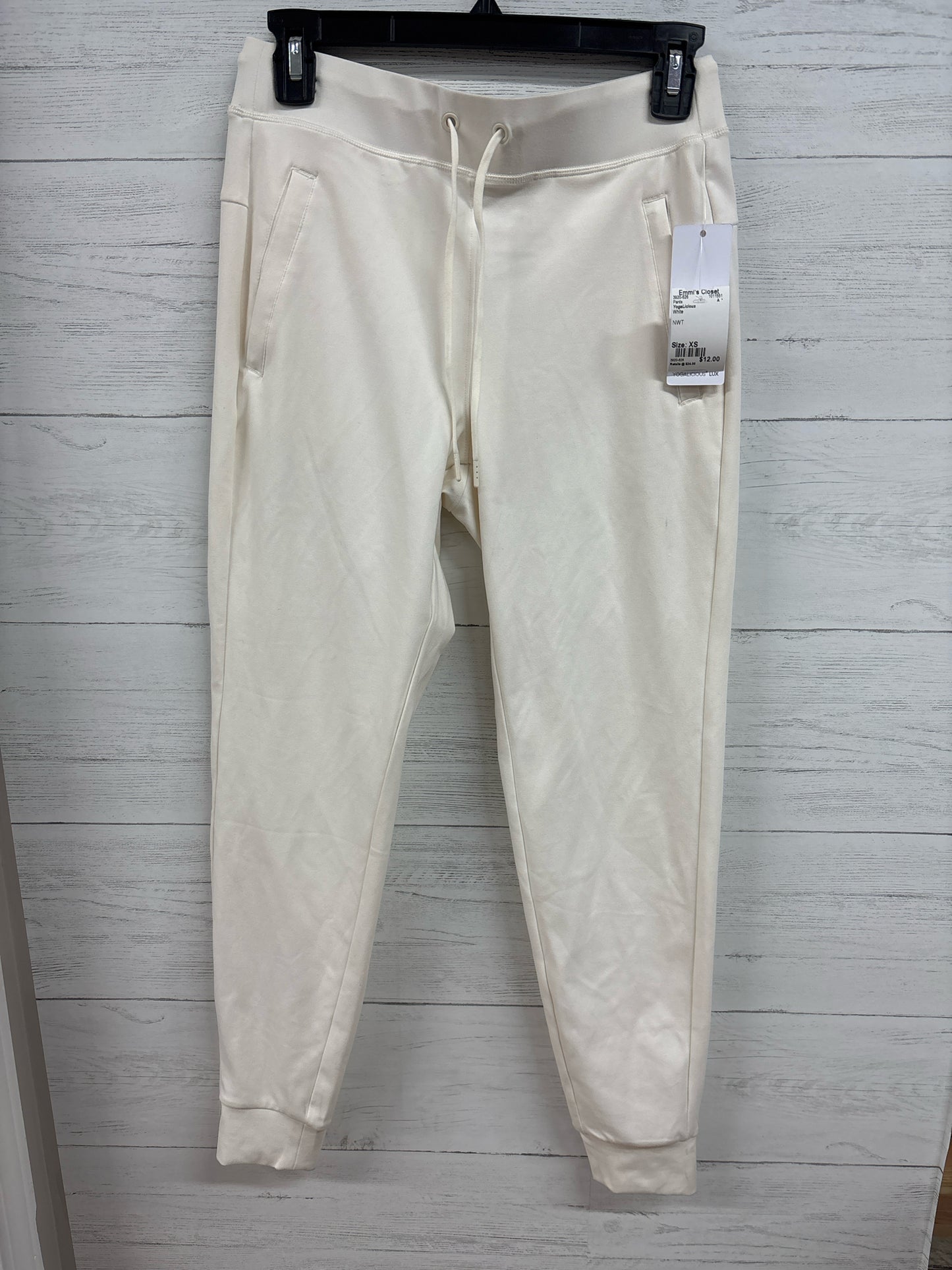 Size XS YogaLicious White Pants