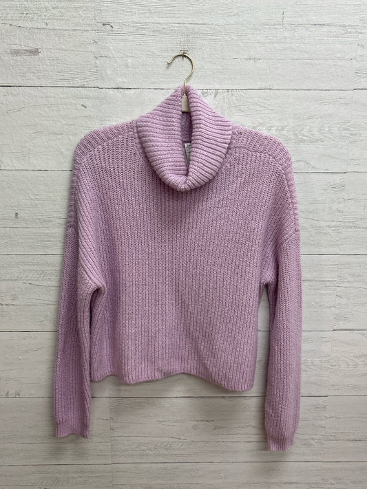 Size L SO Purple Sweater
