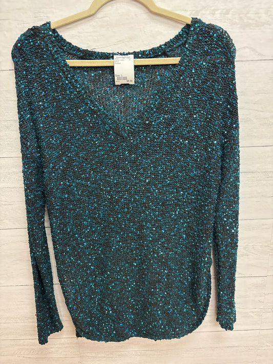 Size L APT.9 blue/black Womens Sweater