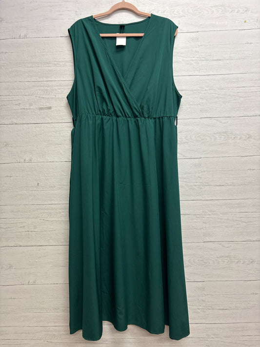 Size 4X Shein Green Dress