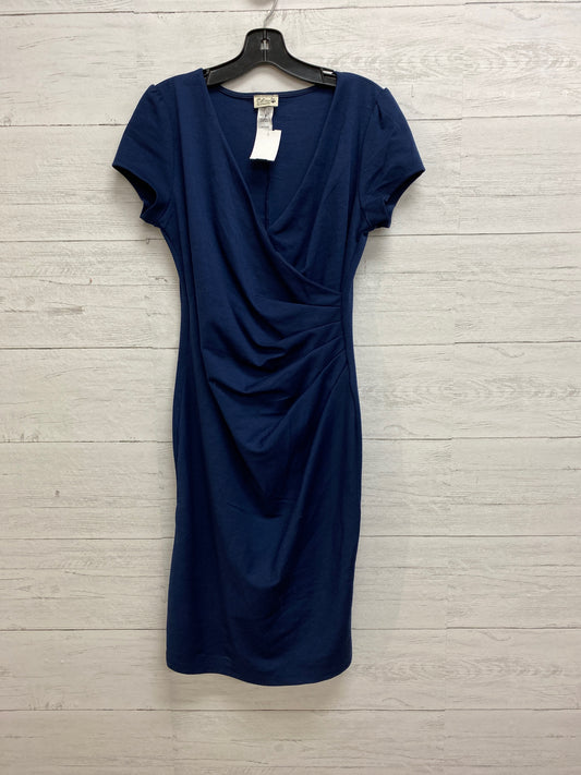 Size L Celina Yang Designs Navy Dress