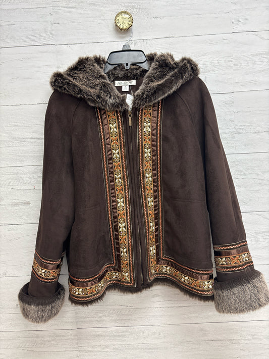 Size M Coldwater Creek Brown Coat