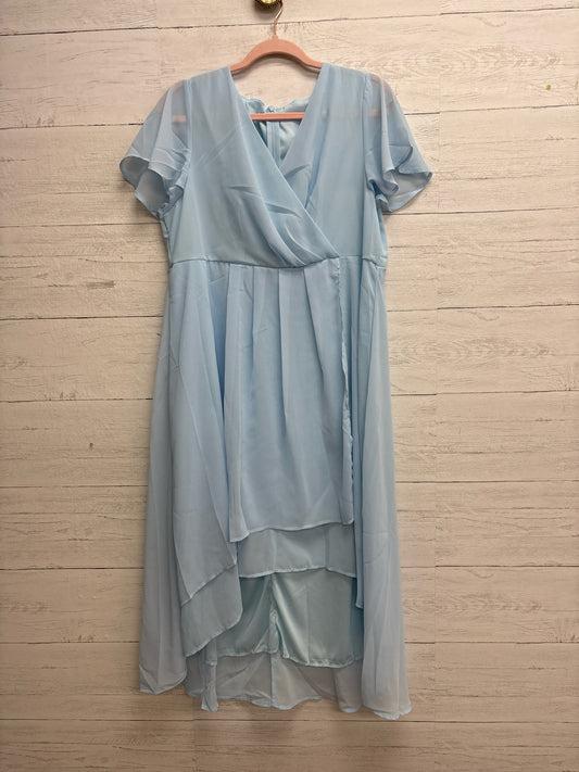 Size 18 N/A Blue Dress
