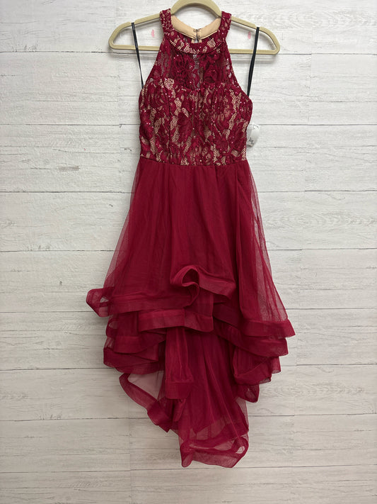 Size 1 Speechless Red Gown