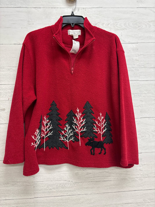 Size XL Mandal Bay Red Sweater