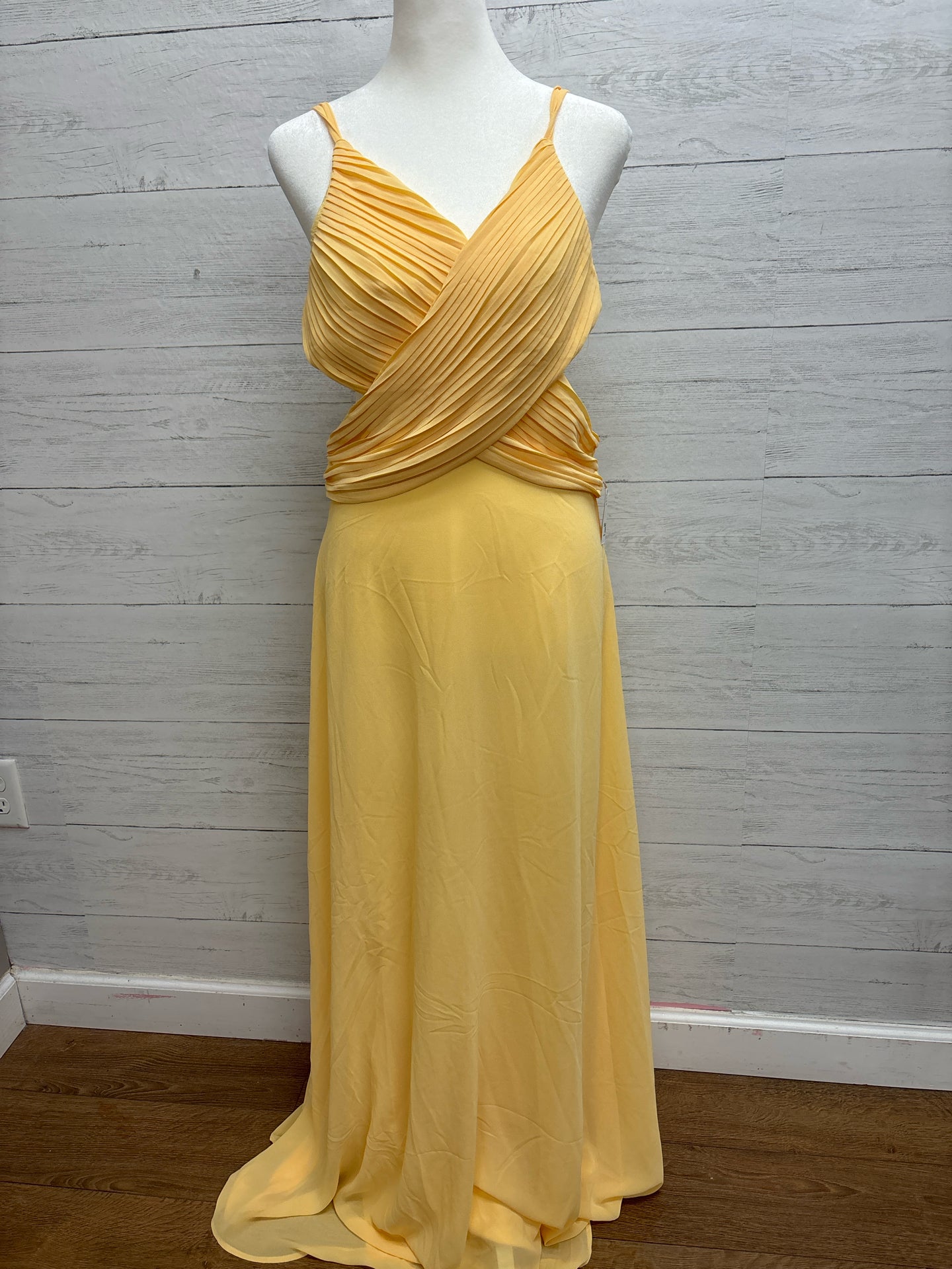 Size L Shein Yellow Gown