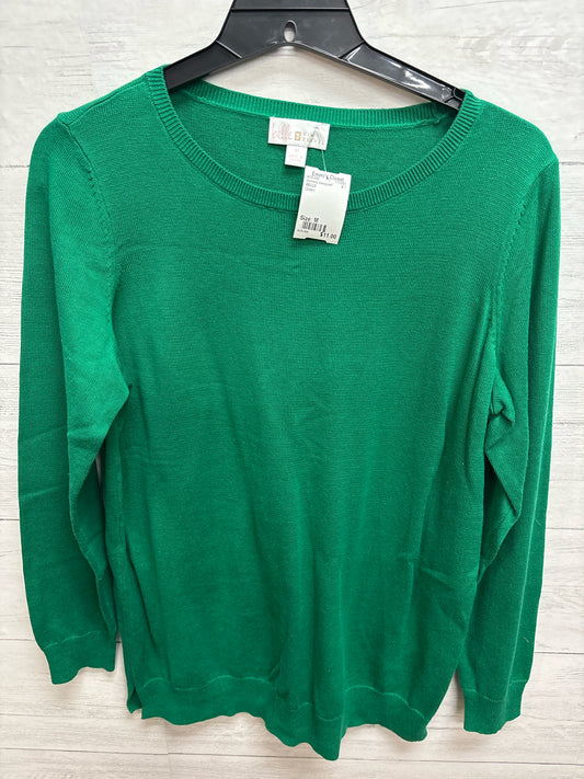 Size M BELLE Green Womens Sweatshirt