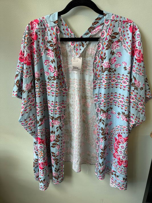 Size S Blue/Pink Cardigan