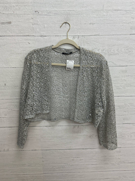 Size XL Marina Silver Cardigan