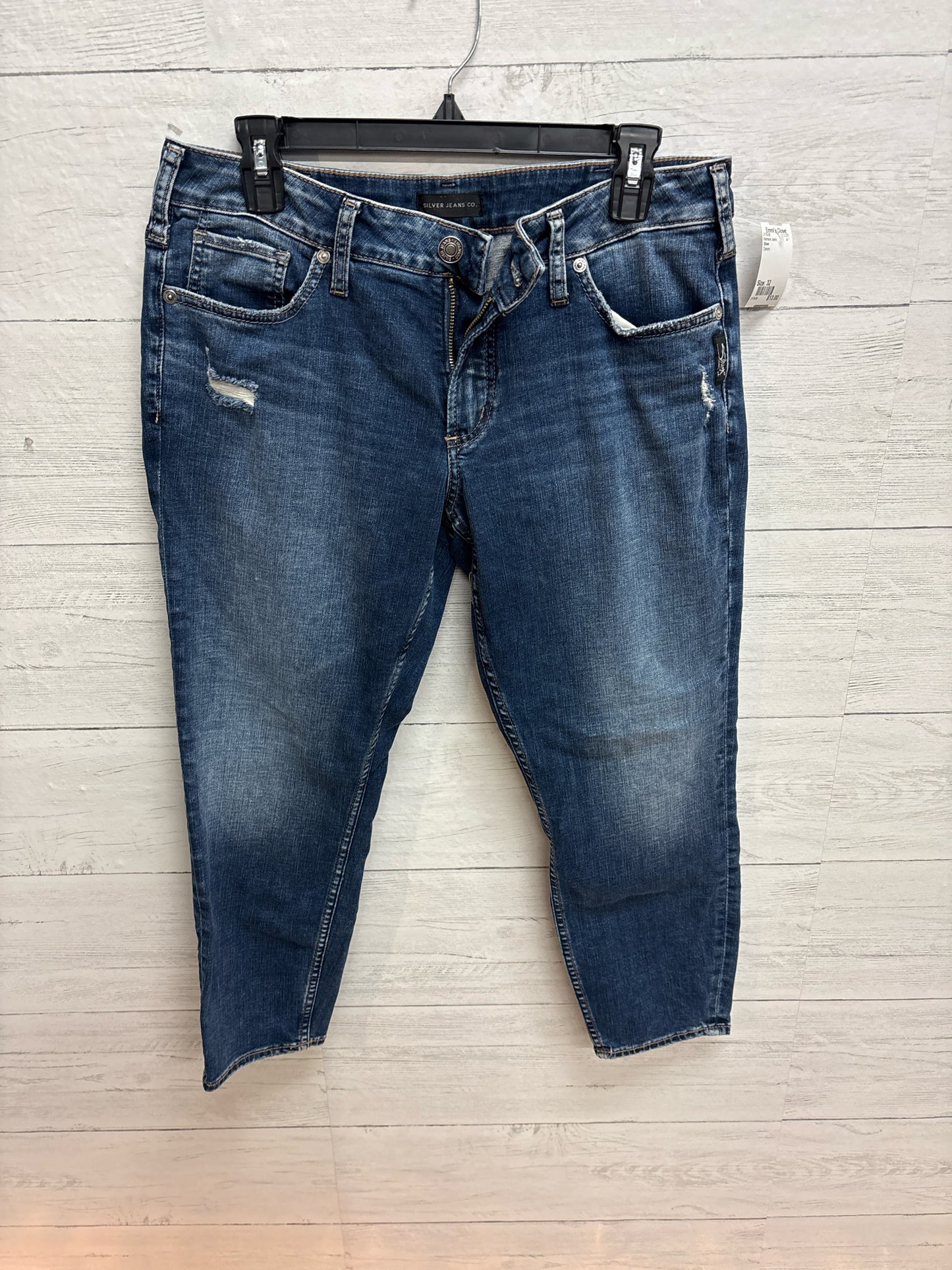 Size 32 Silver Denim Womens Jeans