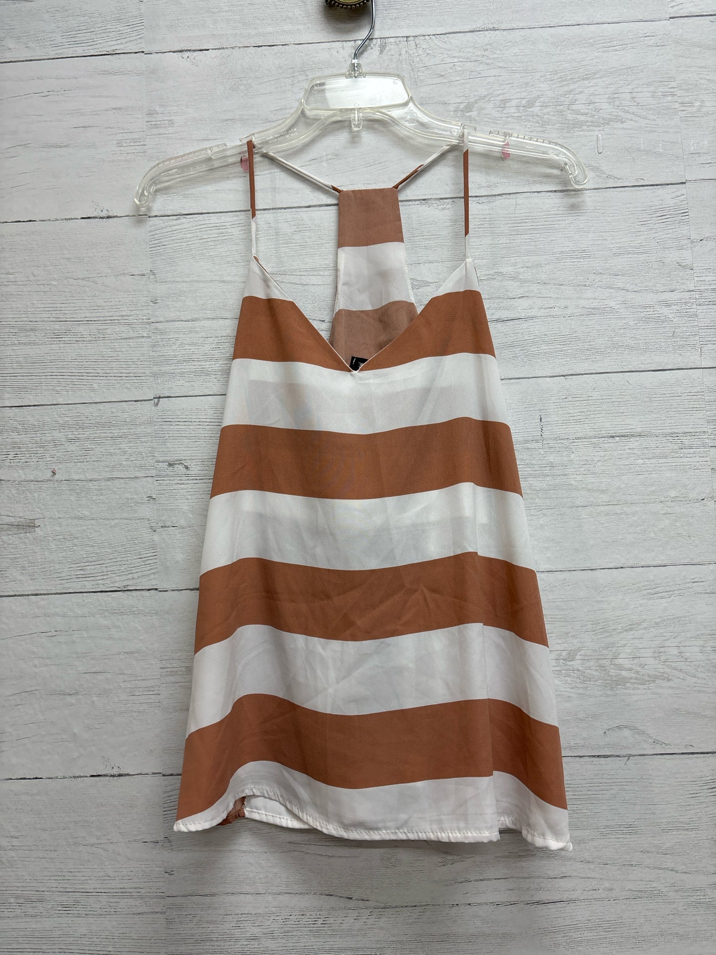 Size S Style Rack tan/white Shirt